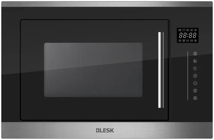 Blesk Микроволновая Печь Черный и Серебристый