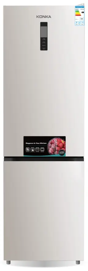 Холодильник KONKA кремовый