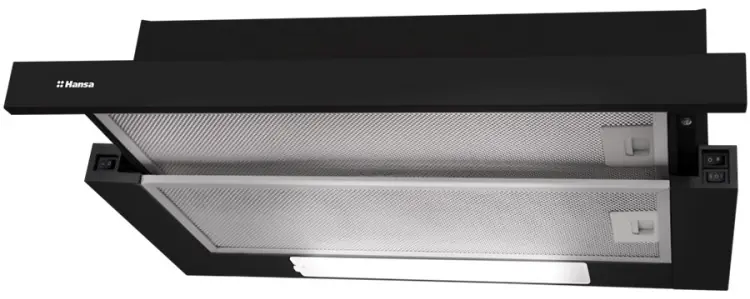 Вытяжка Hansa черный кухонная встраиваемая
