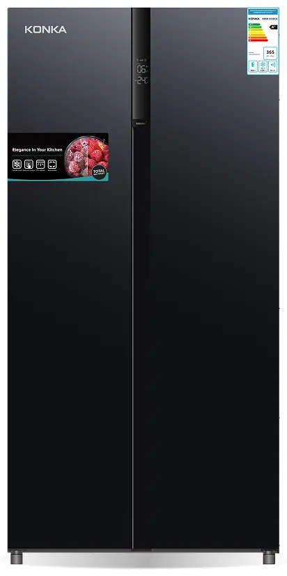 Холодильник KONKA черный