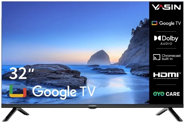 Yasin Телевизор 32 дюйма черный