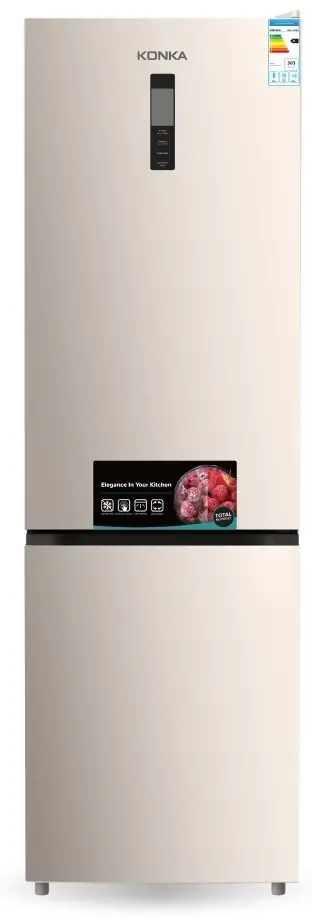 Холодильник KONKA бежевый