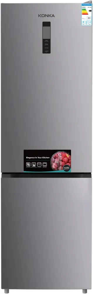 Холодильник KONKA серый