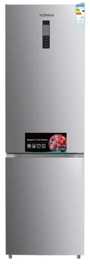Холодильник KONKA серебристый