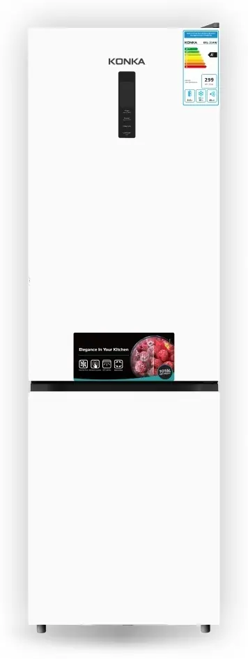 Холодильник KONKA белый двухкамерный