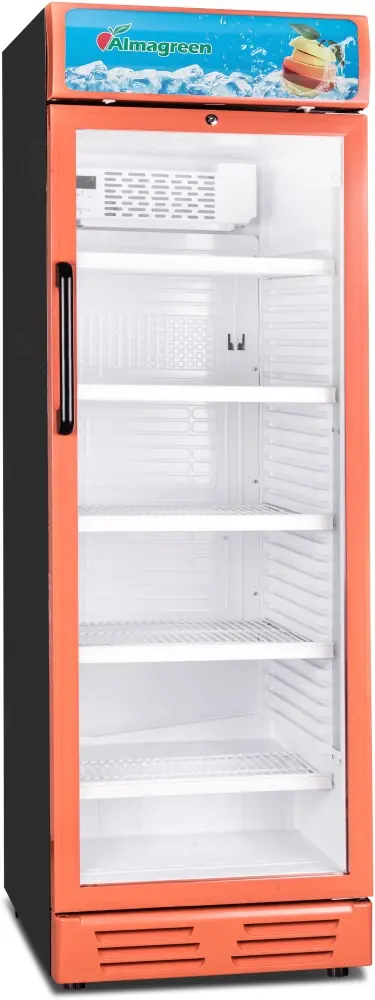 Almagreen Холодильная Витрина Оранжевая