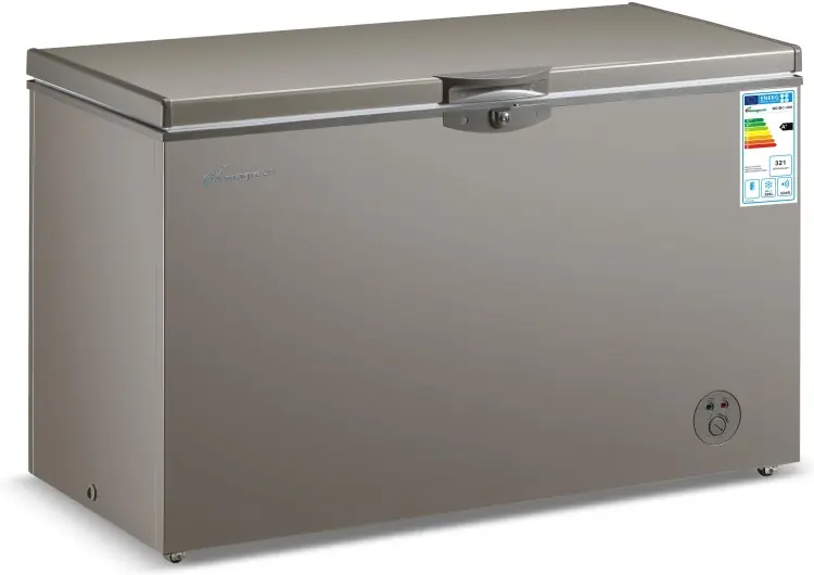 Морозильник серый